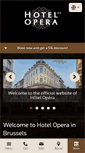 Mobile Screenshot of hotel-opera.be