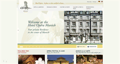 Desktop Screenshot of hotel-opera.de